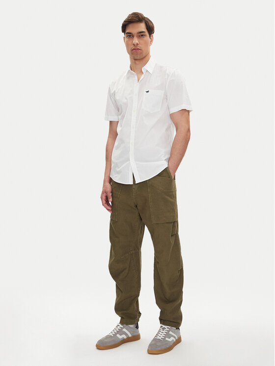 Mustang Mustang Ing Gilroy 1016251 Fehér Slim Fit