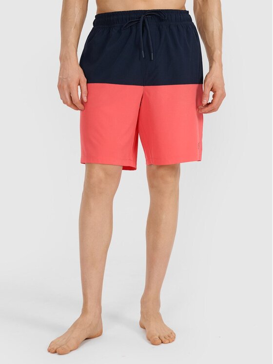 4F 4F Plážové šortky 4FWSS25UBDSM135-63S Ružová Regular Fit