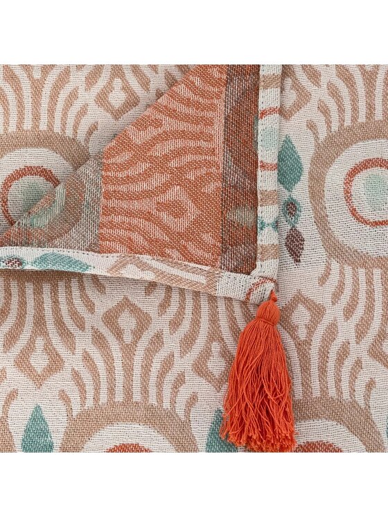 MIAhome MIAhome Narzuta na łóżko żakardowa, multikolorowa Ikat 130x170 cm Kolorowy