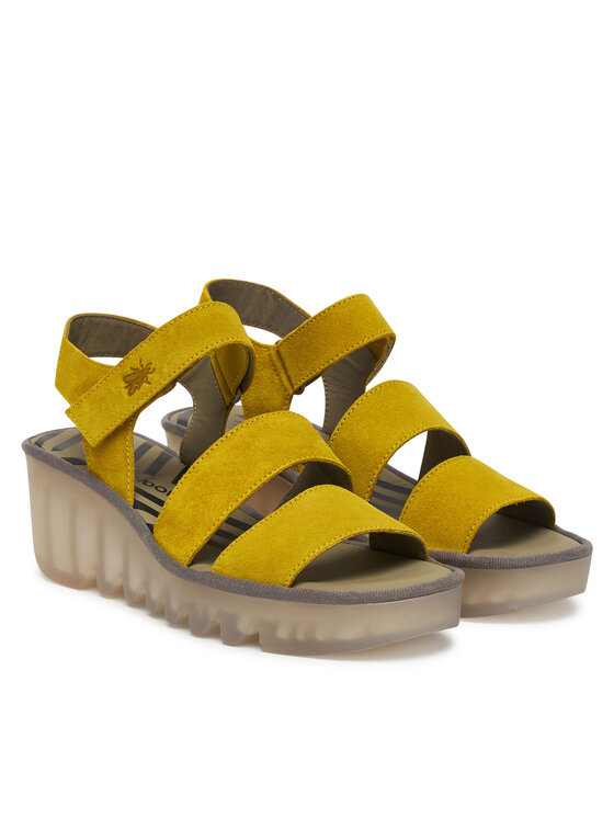 Fly London Fly London Босоніжки Bexyfly P501575 Жовтий