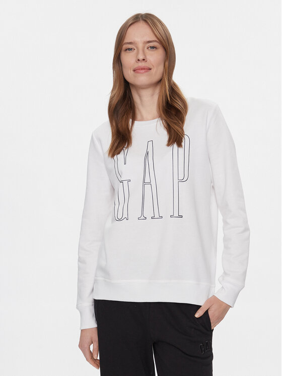 Gap Gap Bluză 873575-04 Alb Regular Fit