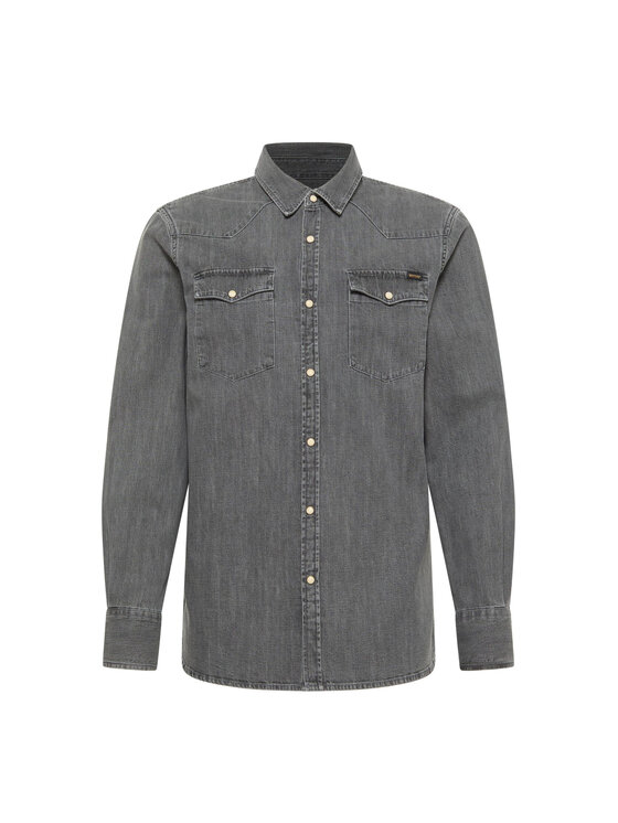 Mustang Mustang Camicia Style Duver Grigio Regular Fit