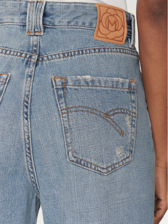 Marella Marella Jeans hlače Mom 2513181084 Modra Mom Fit