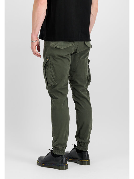 Alpha Industries Alpha Industries Spodnie materiałowe AI.116203-136-29 Szary Carrot Fit