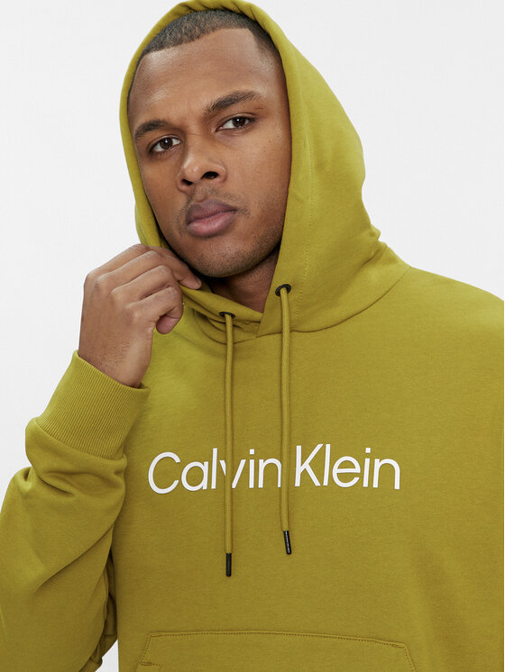Calvin Klein Calvin Klein Majica dugih rukava Hero K10K111345 Zelena Regular Fit