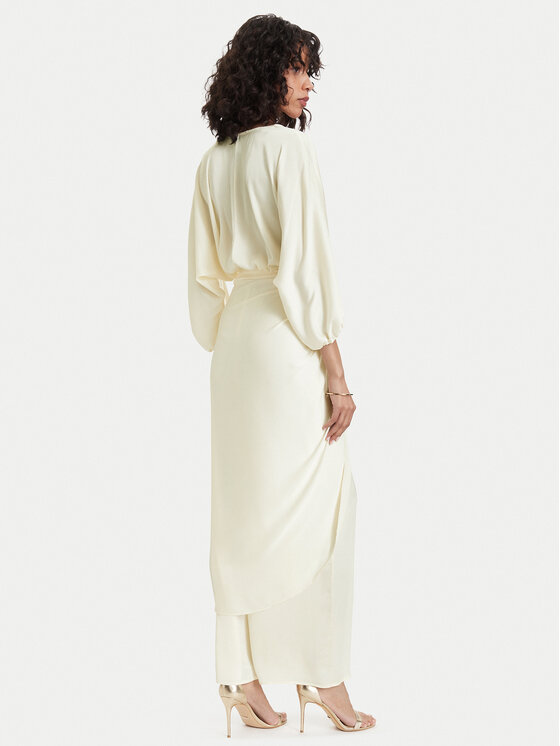 ACCESS FASHION ACCESS FASHION Večerní šaty 63-3379-357 Krémová Regular Fit