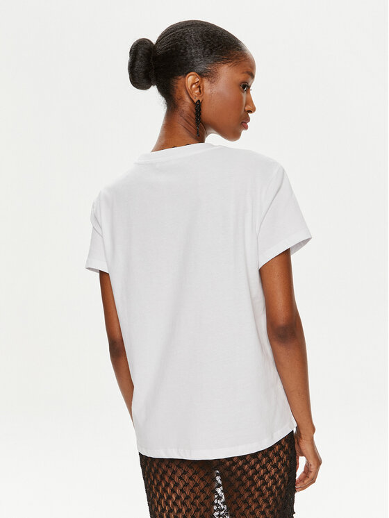 Patrizia Pepe Patrizia Pepe T-shirt 8M1543/J111-W103 Bijela Regular Fit