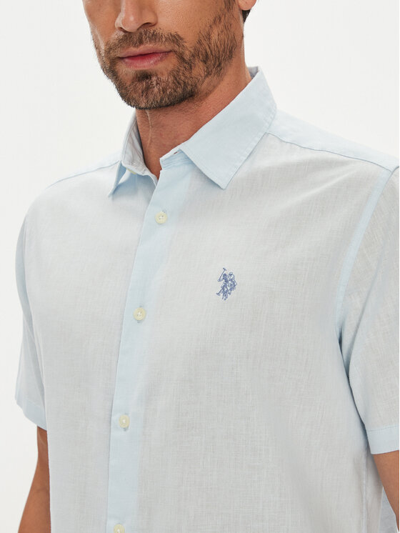 U.S. Polo Assn. U.S. Polo Assn. Cămașă MUP3254 Albastru celest Regular Fit