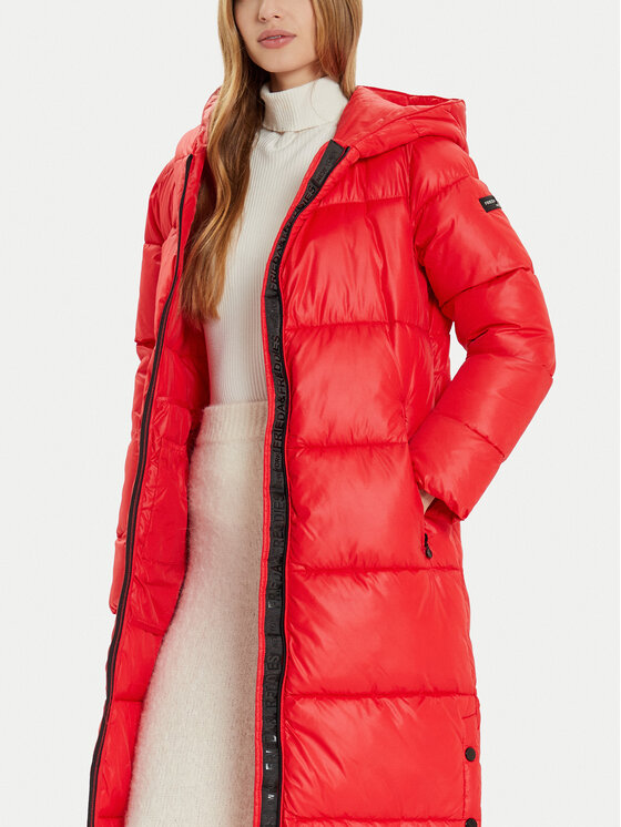 Frieda & Freddies Frieda & Freddies Télikabát 3802 Piros Regular Fit