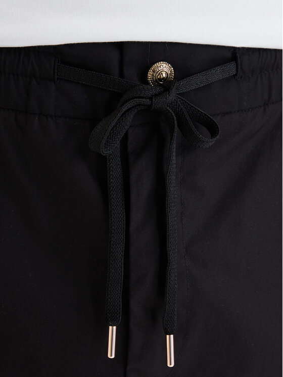 Versace Jeans Couture Versace Jeans Couture Pantaloni di tessuto 80GAA100 N0132 Nero Regular Fit