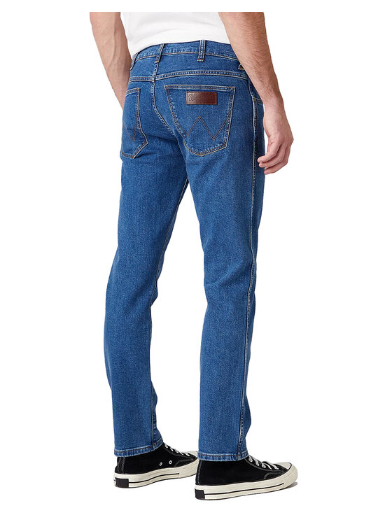 Wrangler Wrangler Jeans Larston Blu Slim Fit