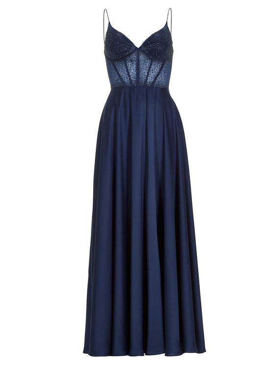 Hey Kyla Hey Kyla Abendkleid 5AI061HK Dunkelblau Regular Fit