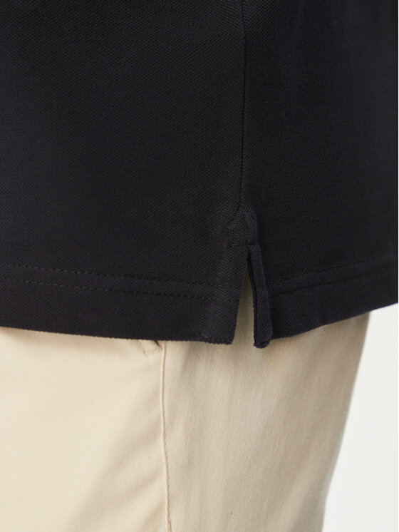 Beverly Hills Polo Club Beverly Hills Polo Club Тениска с яка и копчета P-SS26M-P424125 Тъмносин Regular Fit