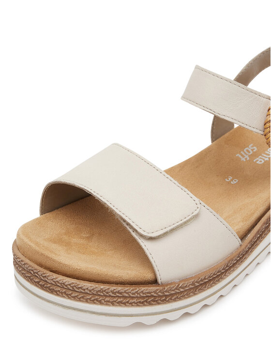 Remonte Remonte Sandalen CEO-D0Q52-60 Écru