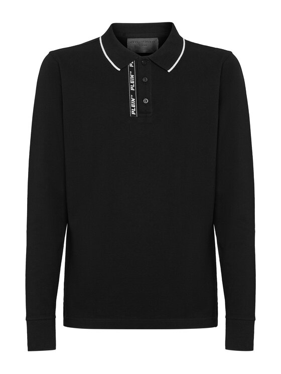 PHILIPP PLEIN PHILIPP PLEIN Polokošile 5459 Černá Regular Fit