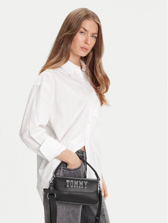 Tommy Jeans Tommy Jeans Käekott Tjw Everywhere Flap Crossover AW0AW17391 Must