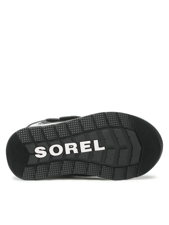 Sorel Sorel Schneeschuhe Childrens Whitney II Strap Wp NC3919-010 Schwarz