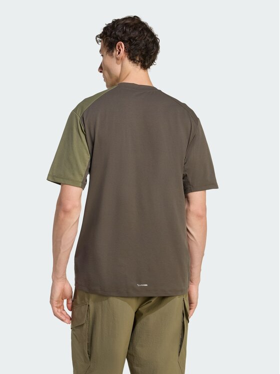 adidas adidas Koszulka techniczna Terrex Multi Climacool Tee Zielony Regular Fit