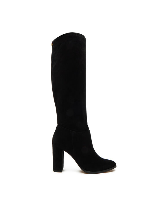 LAUREN RALPH LAUREN LAUREN RALPH LAUREN Kozačky Artizan Tall 802937807001 Černá
