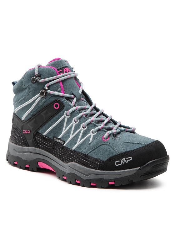 CMP CMP Трекінгові черевики Kids Rigel Mid Trekking Shoes Wp 3Q12944J Голубий
