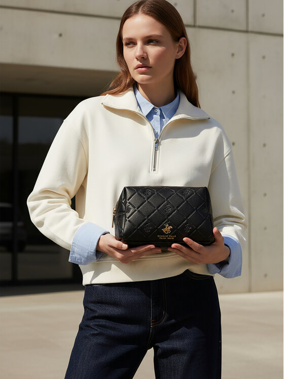 Beverly Hills Polo Club Beverly Hills Polo Club Несесер CEO-BHPC-W1-004-AW25 Черен