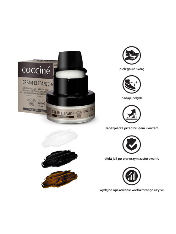 Coccine Coccine Krema za cipele Cream Elegance 55/26/50/14/A/V7 Smeđa