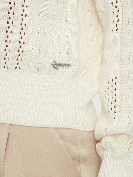 Guess Guess Maglione W4YR11 Z2BB0 Écru Regular Fit