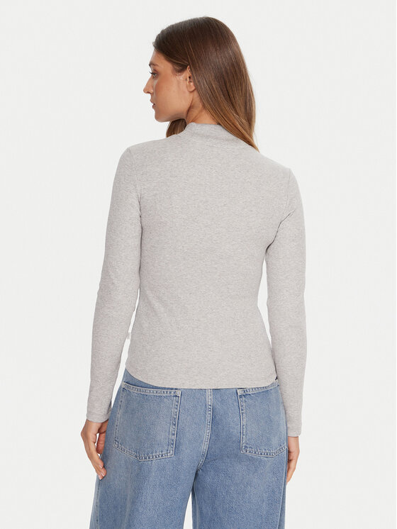 Guess Jeans Guess Jeans Поло W5BP23 KA0H1 Сив Slim Fit