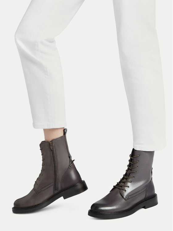 Geox Geox Polokozačky D Serilda D46WYG 00043 C6029 Hnědá
