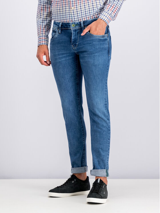 Pepe Jeans Džinsai Hatch PM200823 Tamsiai mėlyna Slim Fit • Modivo.lt