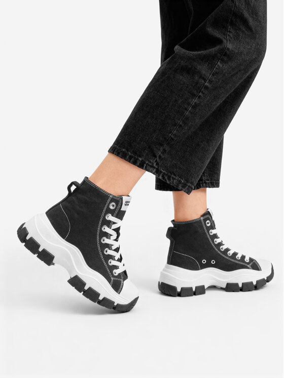 Sprandi Sprandi Sneakers aus Stoff CEO-WP40-22344Y Schwarz