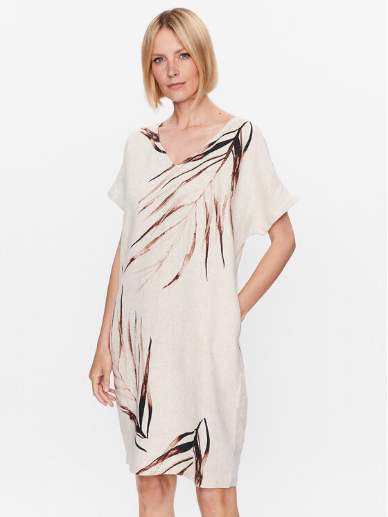 TATUUM Tatuum Rochie de zi Owerti T2309.193 Bej Regular Fit