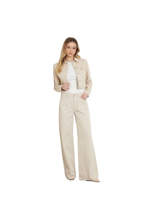 Guess Guess Παντελόνι chino Slim chino donna Μπεζ Chino Fit
