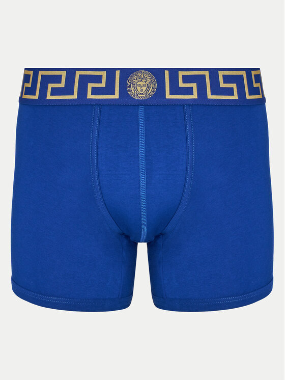 Versace Versace Bokserki AU10028 1A10011 Niebieski