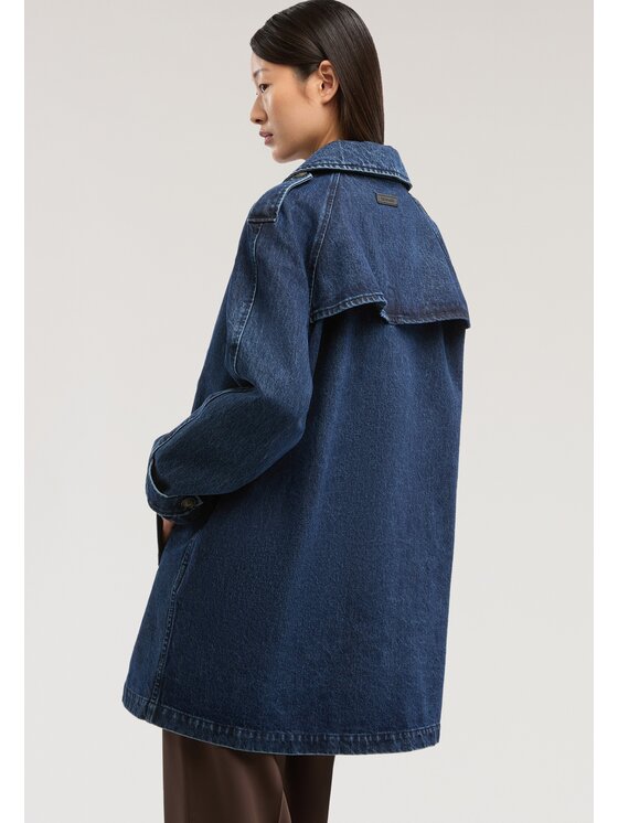 Trussardi Trussardi Cappotto invernale 0400A000436N0DB Blu Regular Fit