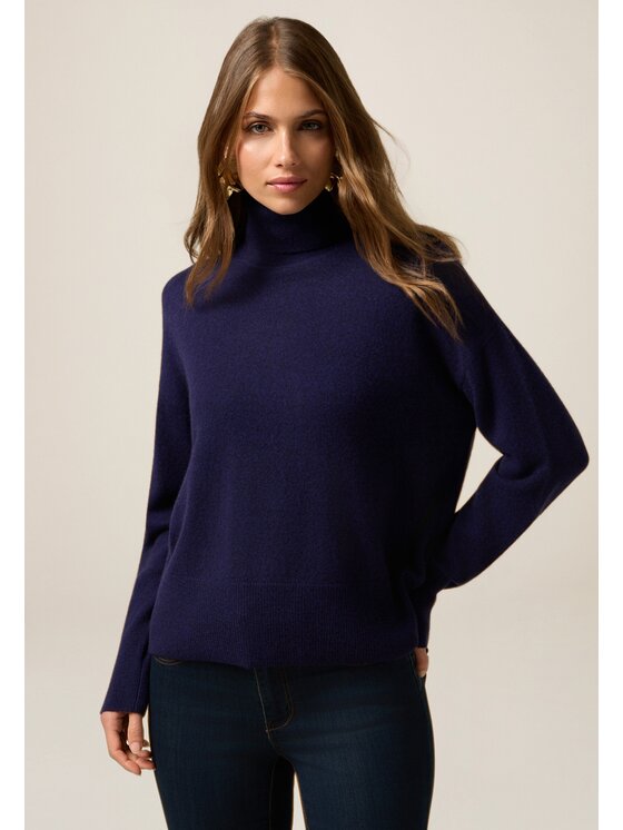 Oltre Oltre Maglione M520E001897N034 Blu Over Fit