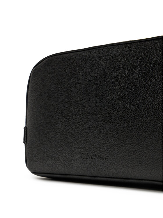 Calvin Klein Calvin Klein Τσαντάκι καλλυντικών Micropebble Washbag/Dopp Kit LV04D1036G Μαύρο