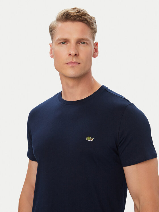 Lacoste Lacoste T-Shirt TH6709 Granatowy Regular Fit
