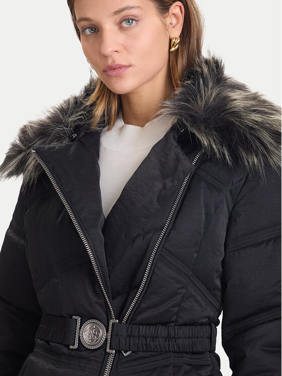 Guess Guess Winterjacke W5BL32 WG092 Schwarz Regular Fit