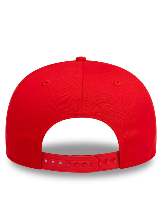 New Era New Era Kepurė su snapeliu Chicago Bulls Washed Precurved Golfer 60595274 Raudona