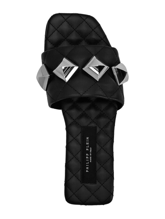 PHILIPP PLEIN PHILIPP PLEIN Klapki 3399 Czarny