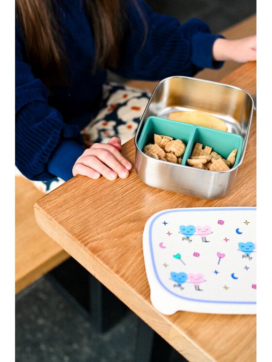 Cotton Cloud Cotton Cloud Lunchbox stalowa śniadaniówka Beżowy