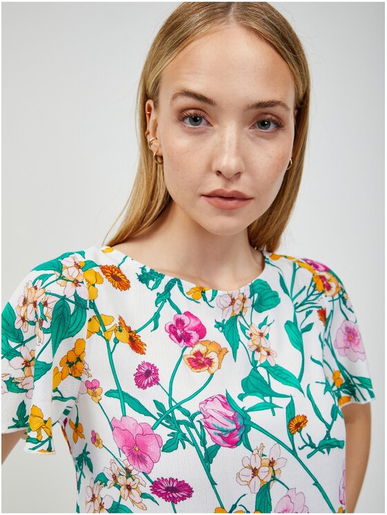 Orsay Orsay Bluzka 640023-98__38 Biały Regular Fit