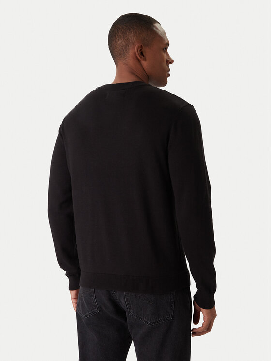 Jack & Jones Jack & Jones Svetr Holiday 12287994 Černá Relaxed Fit