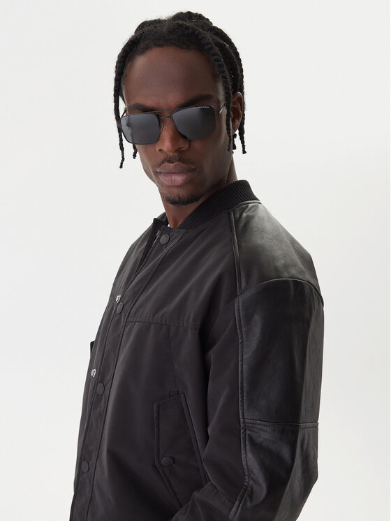 G-Star Raw G-Star Raw Bomber jakna Varsity D26928 C408 Črna Regular Fit