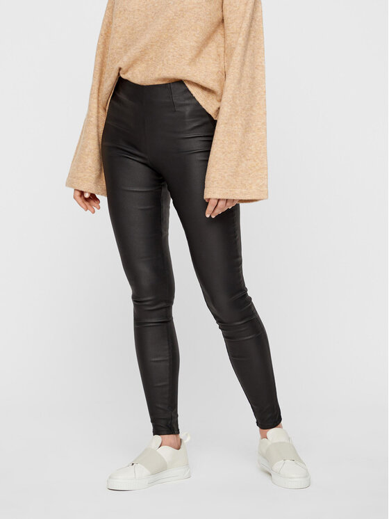 Pieces Pieces Leggings Skin 17085477 Crna Slim Fit