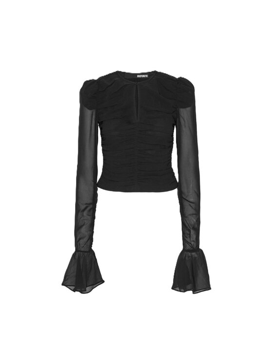ROTATE ROTATE Top 114150-100 Nero Regular Fit
