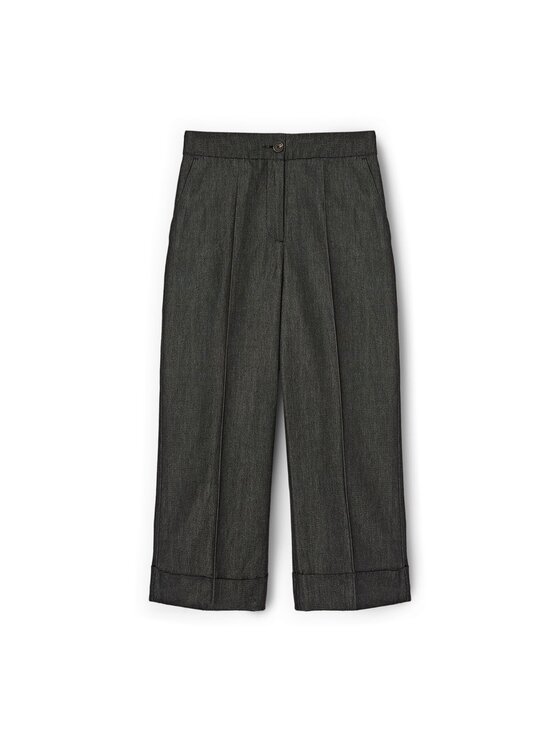 Motivi Motivi Pantaloni di tessuto P018Q004484N013 Grigio Cropp Fit