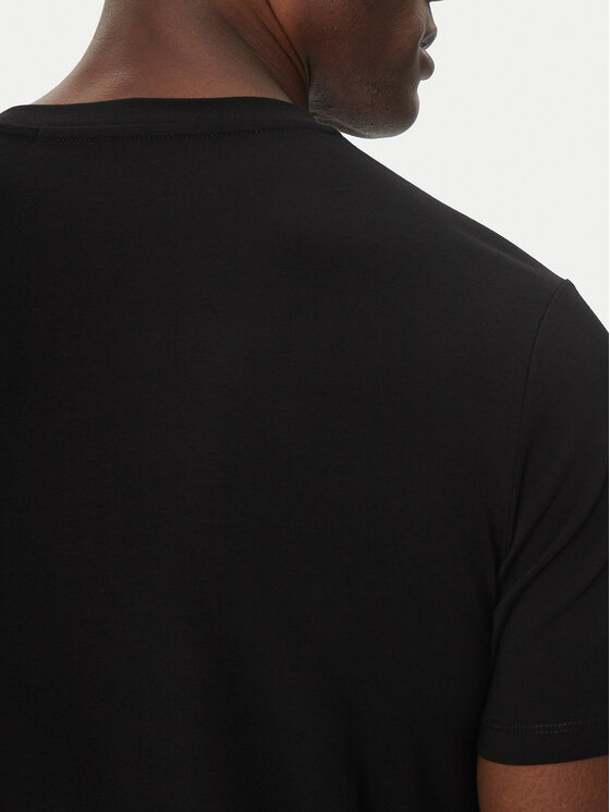 KARL LAGERFELD KARL LAGERFELD Póló 755087 552235 Fekete Regular Fit