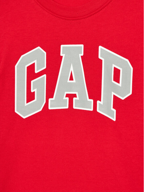 Gap Gap Póló 459557-05 Piros Regular Fit